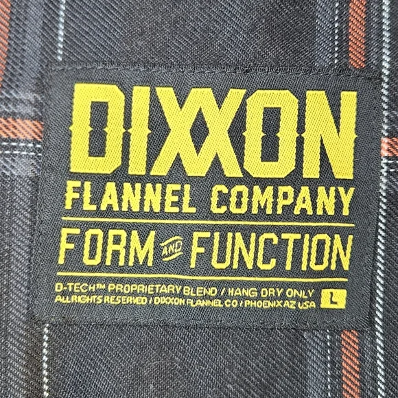 Dixxon The Milwaukee OG Flannel Men's Long Sleeve Button Down Shirt L - Picture 3 of 11